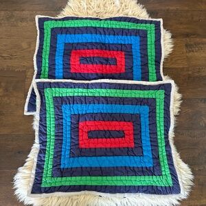 Pottery Barn Kids Marvel Quilted Pillow Shams set of 2